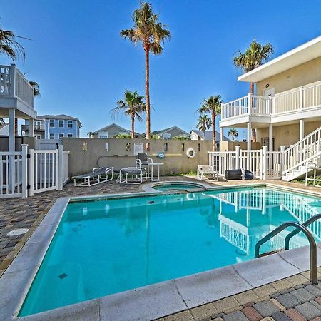 Modern Island Condo With Pool Steps To The Beach! South Padre Island Eksteriør billede