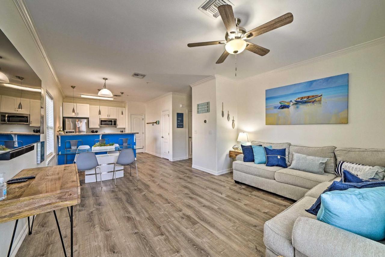 Modern Island Condo With Pool Steps To The Beach! South Padre Island Eksteriør billede